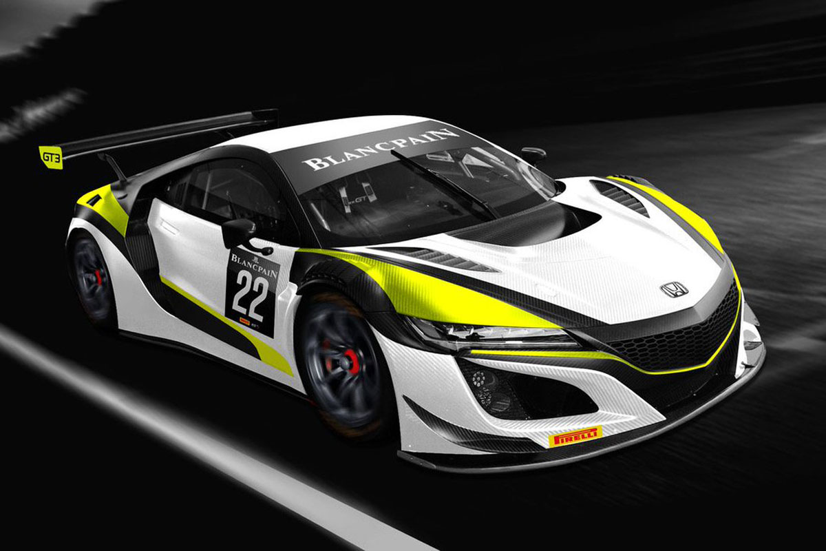 ジェンソン・バトン、ホンダ NSX GT3 EvoでブランパンGTに参戦