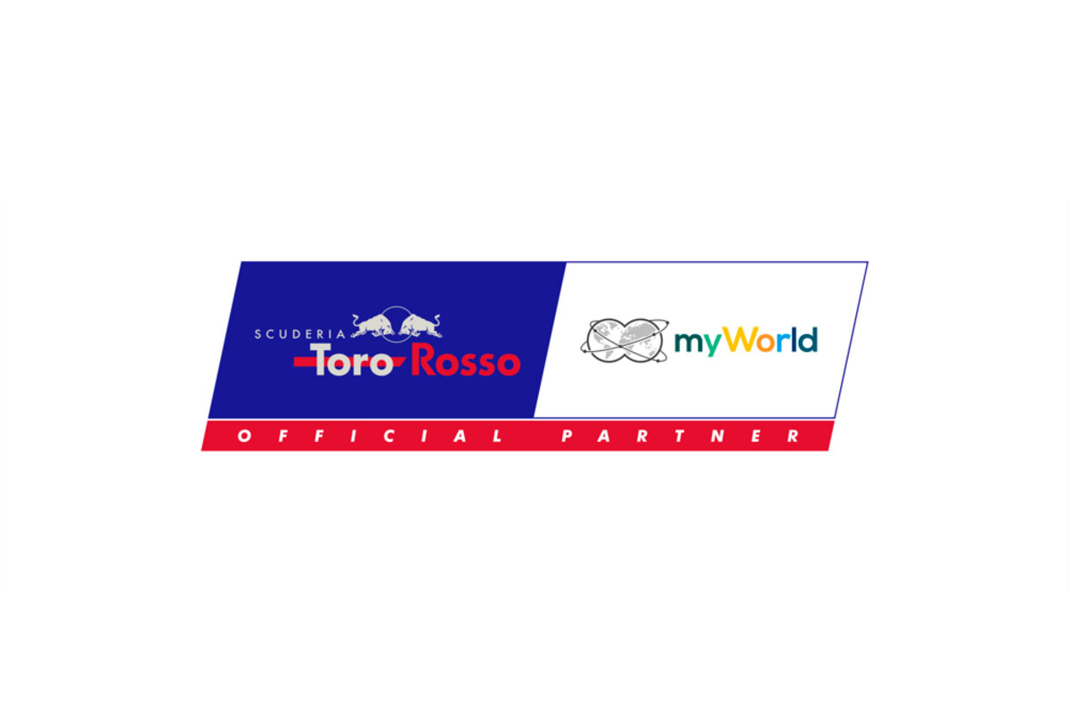 トロロッソ・ホンダ、myWorldグループとのスポンサー契約を発表