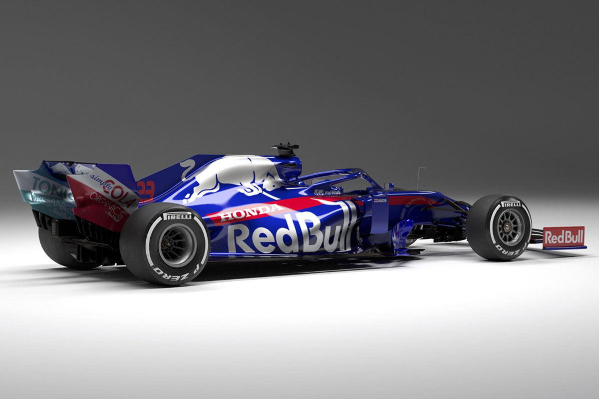 トロロッソ・ホンダ STR14、昨年のレッドブルのパーツを多数流用