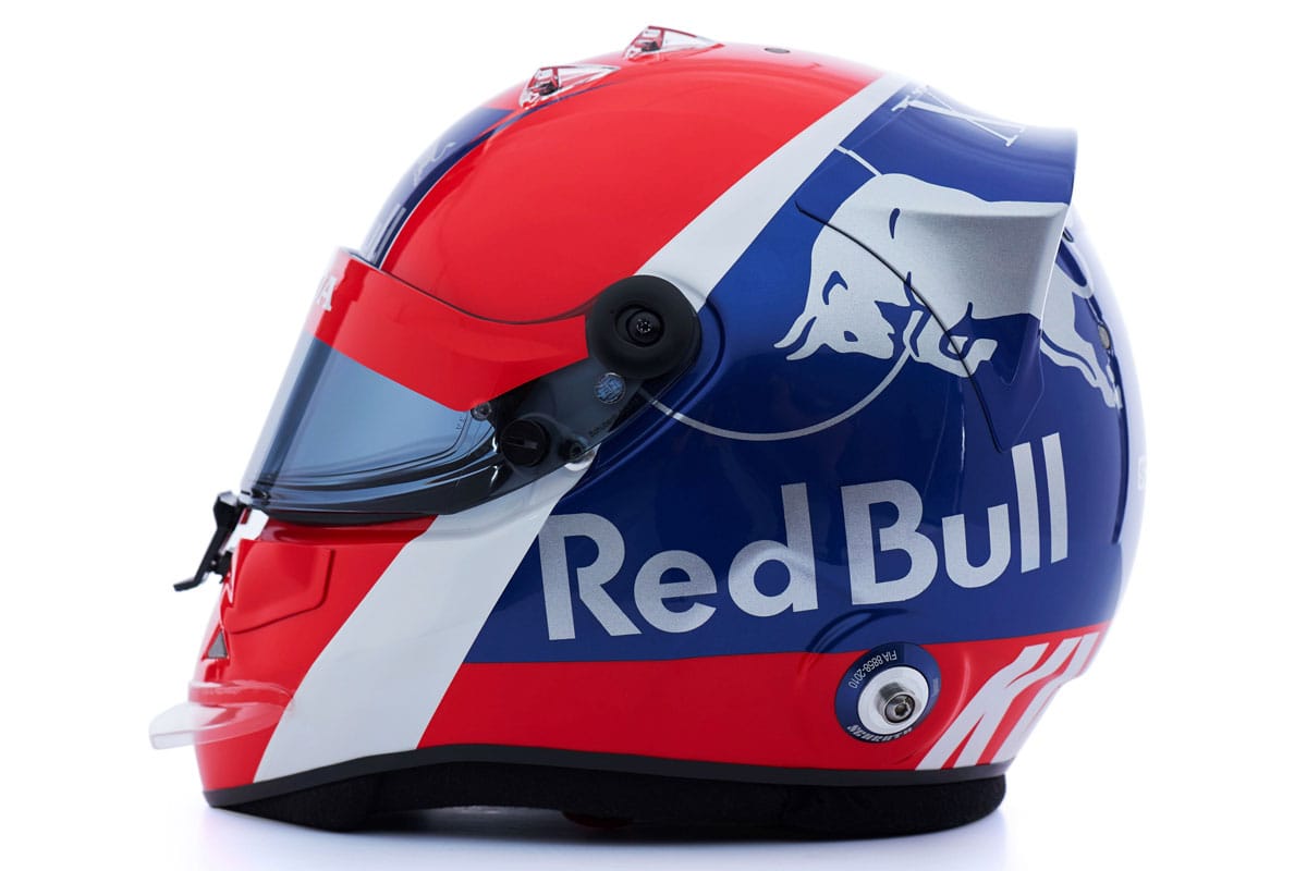 ダニール・クビアト F1ヘルメット （2019年）