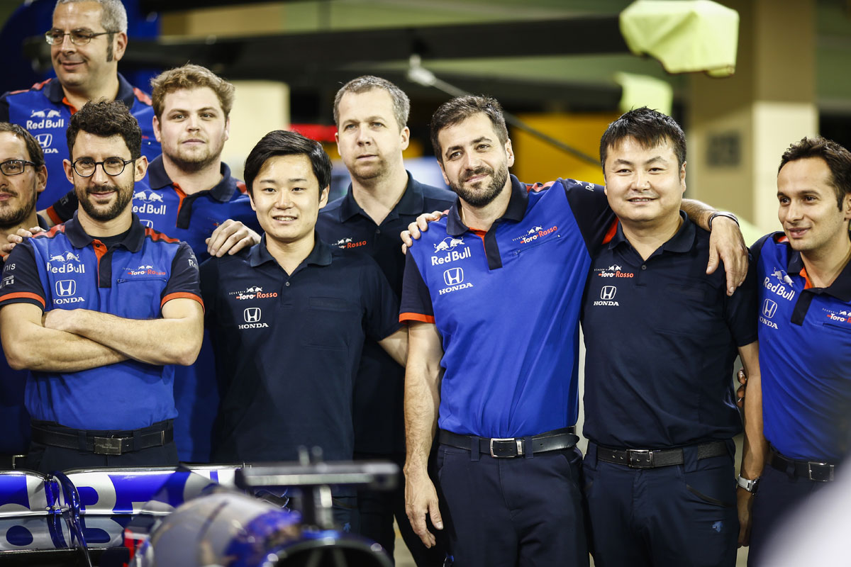 トロロッソ 「ホンダF1はPUだけでなく人員面もレッドブルと完全に平等」