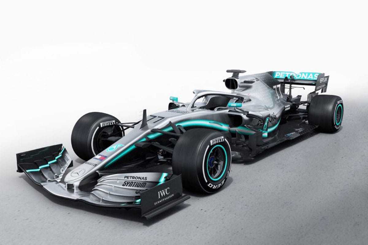 メルセデス、2019年F1マシン『W10』を発表