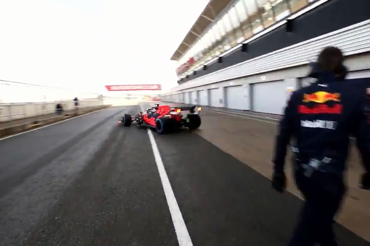 【動画】 レッドブル・ホンダ、RB15をシェイクダウン