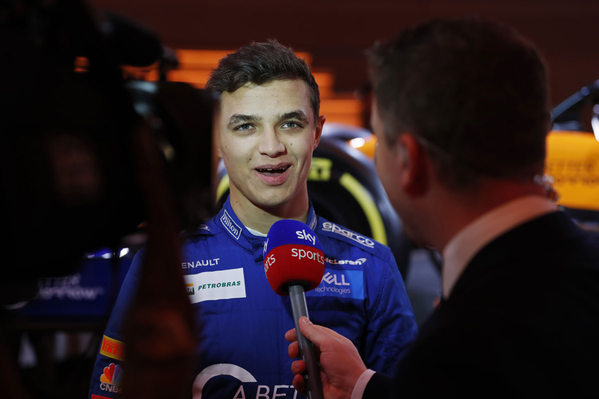 ランド・ノリス 「マクラーレンの期待に応えるというプレッシャーはある」
