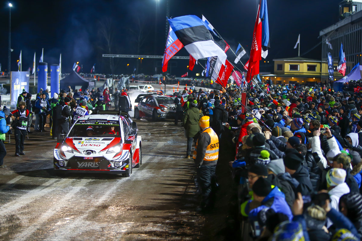 WRC | トヨタ：第2戦 ラリー・スウェーデン 初日レポート