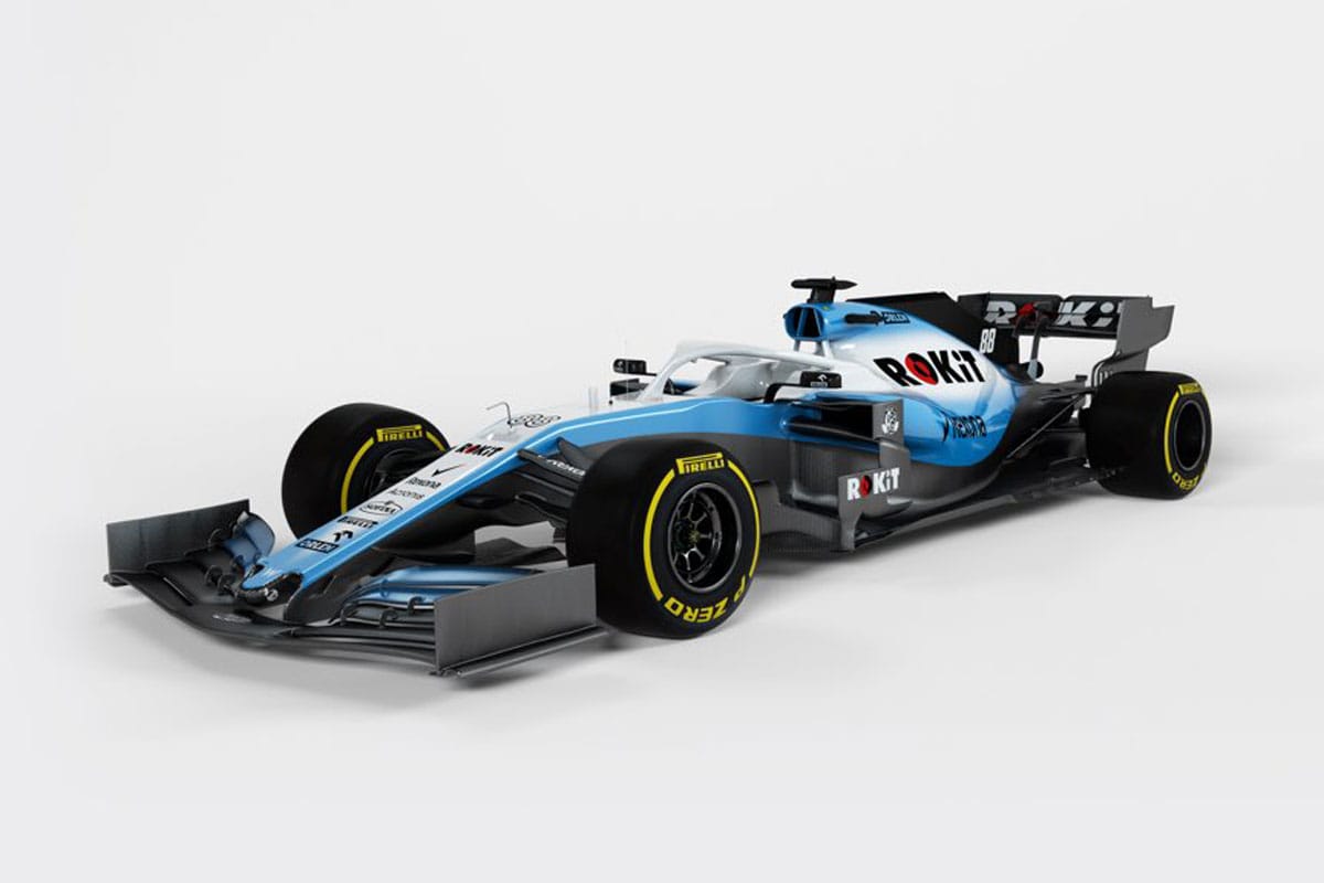 ウィリアムズ、2019年F1マシン『FW42』のスタジオショットを公開