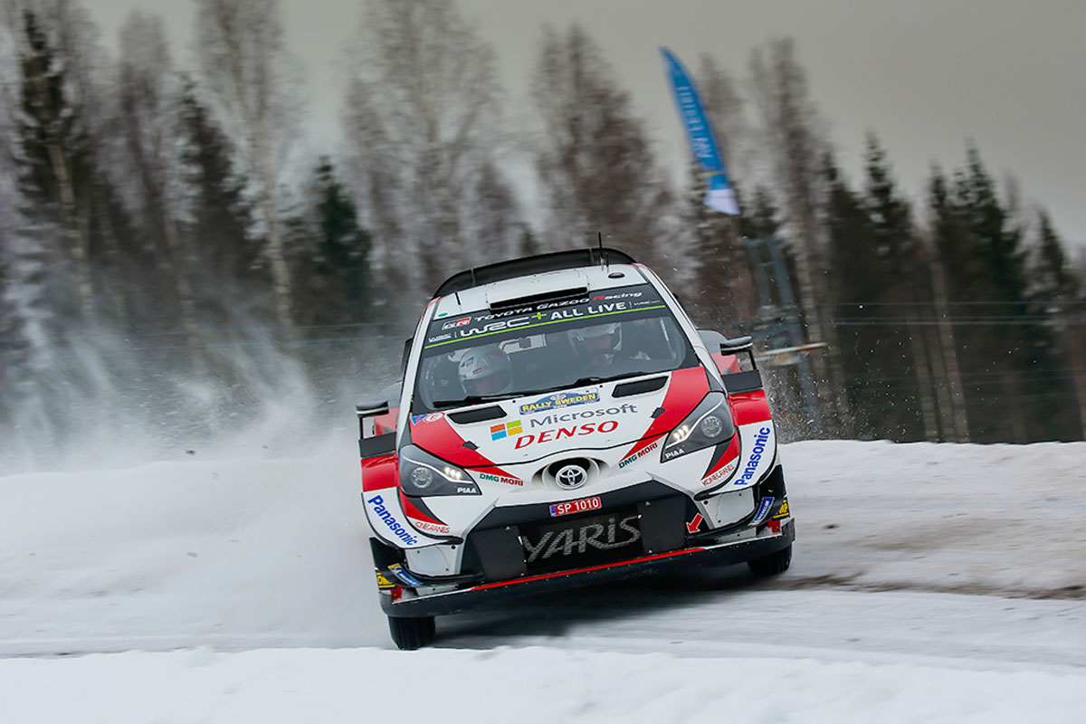 WRC | ラリー・スウェーデン 3日目：トヨタのタナックが総合首位に浮上