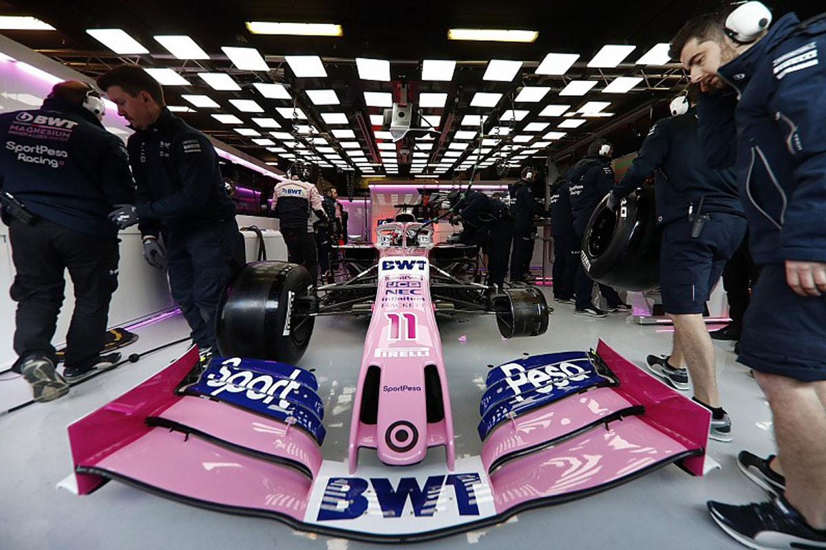 レーシングポイント、2019年F1マシンは『RP19』と命名