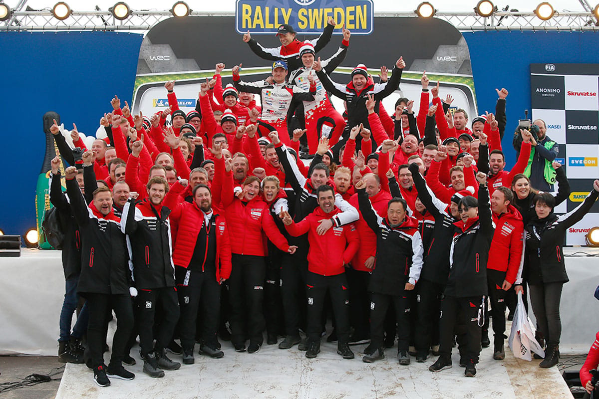 WRC | ラリー・スウェーデン 結果：トヨタのタナックが今季初優勝