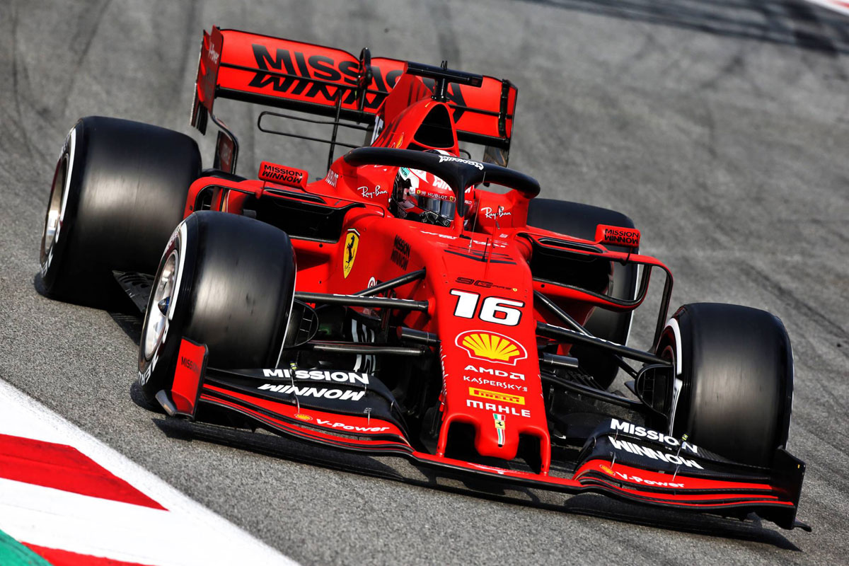 F1バルセロナテスト 2日目 結果 | シャルル・ルクレールがトップタイム