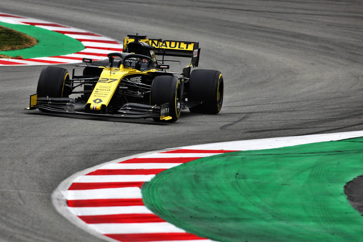 F1バルセロナテスト 最終日 結果:ニコ・ヒュルケンベルグが最速タイム