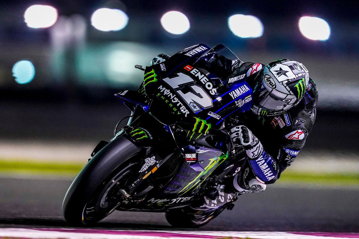 MotoGP カタール公式テスト初日：ヤマハのビニャーレスがトップタイム