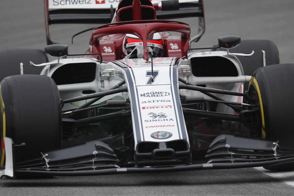 アルファロメオF1 「他チームのフロントウイングが異なることに驚いた」