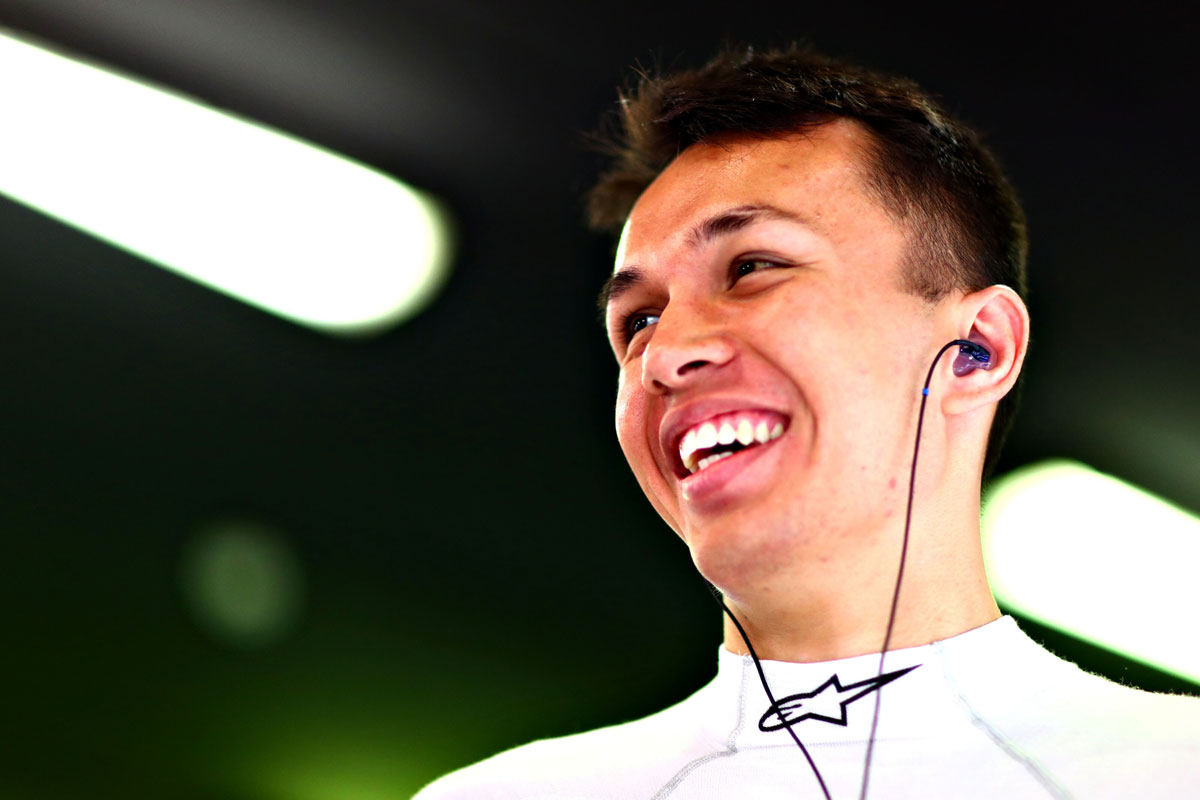 アレクサンダー・アルボン 「初F1レースに向けて着実に準備ができた」