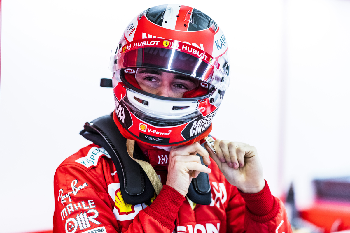 シャルル・ルクレール、F1テスト最速タイム更新も「全開ではなかった」