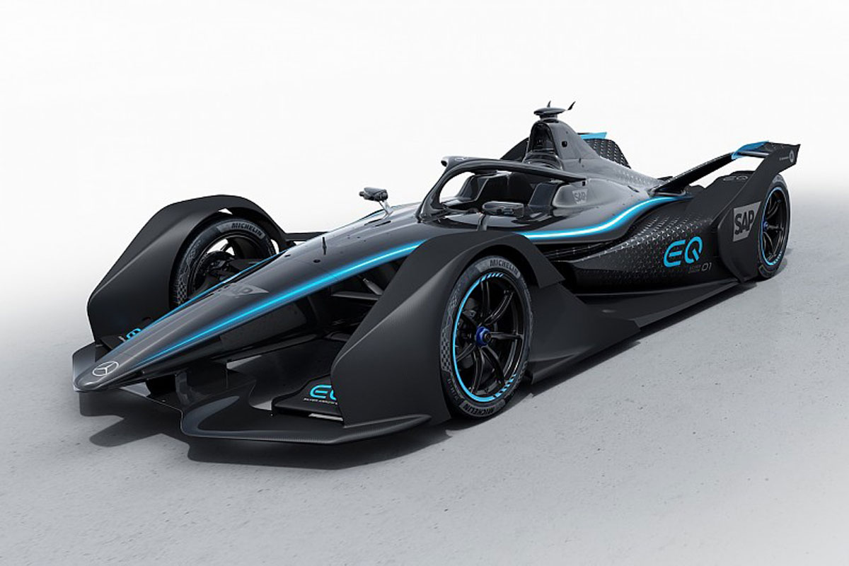 フォーミュラE | メルセデス、2019/2020シーズンのカラーリングを発表