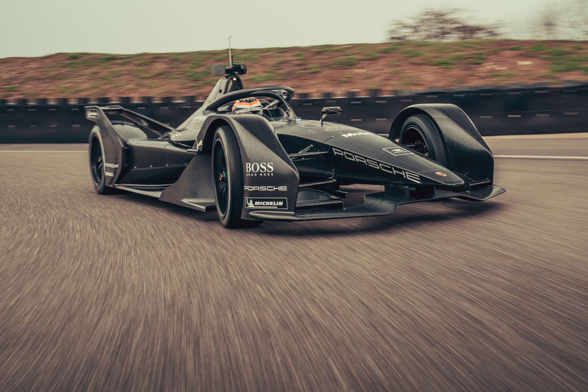 フォーミュラE | ポルシェ、開発車両のシェイクダウンを完了