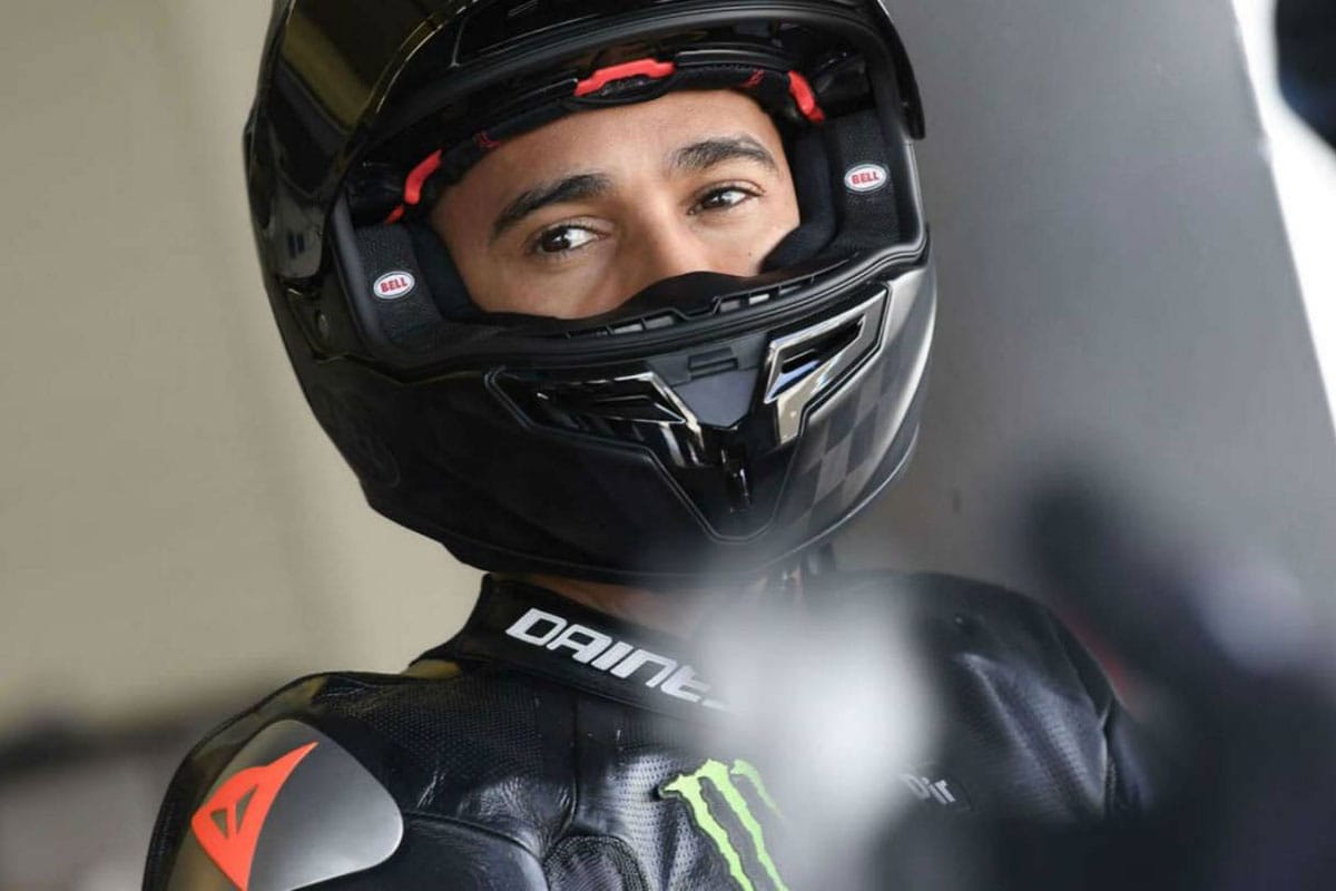 ルイス・ハミルトン、MotoGP開幕戦を訪問。さらなる二輪テストを計画
