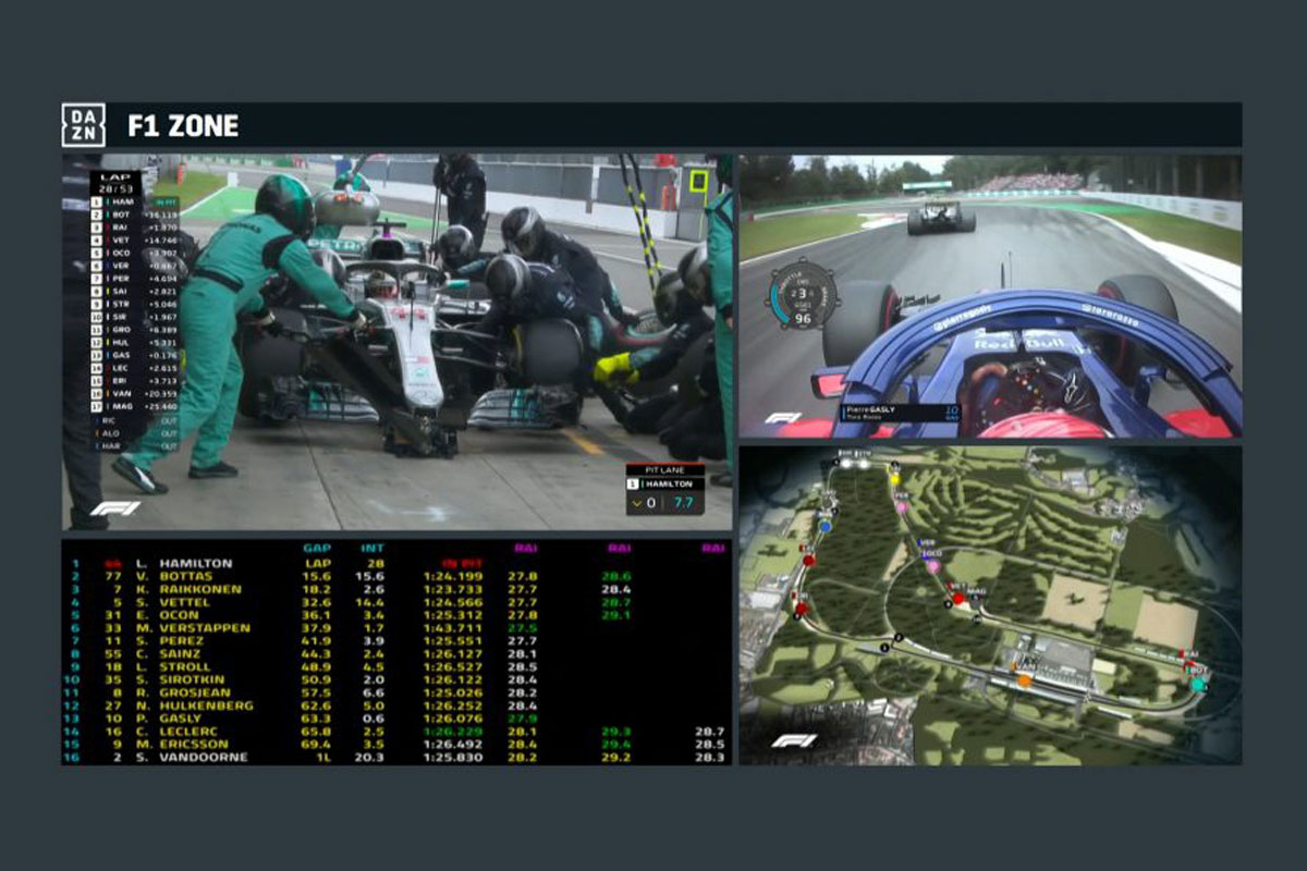 DAZN、2019年もF1世界選手権を全戦放映。F2＆F3もライブ配信