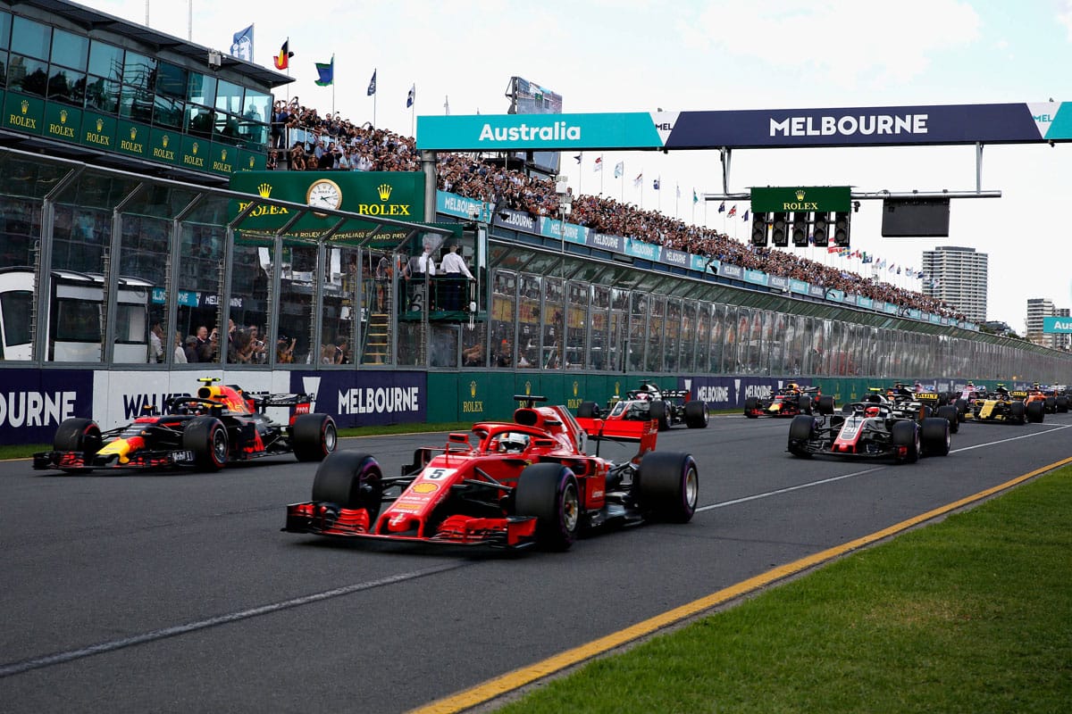 2019年 F1オーストラリアGP テレビ放送時間&タイムスケジュール