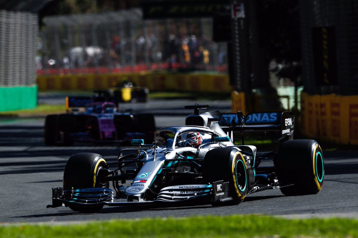 F1オーストラリアGP FP2 結果:ルイス・ハミルトンがトップタイム
