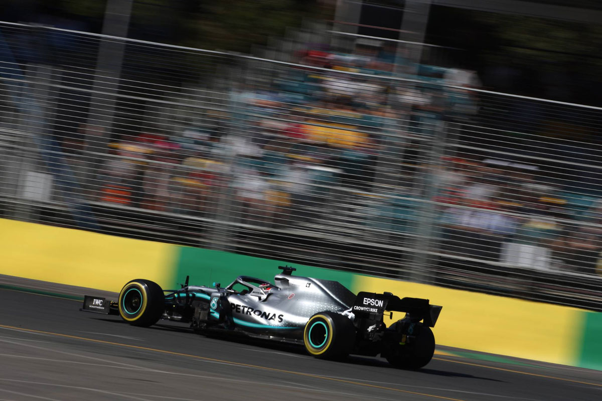 F1オーストラリアGP FP3 結果:ルイス・ハミルトンがトップタイム