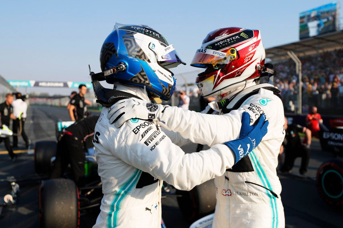 F1オーストラリアGP 予選:ルイス・ハミルトンがポールポジション