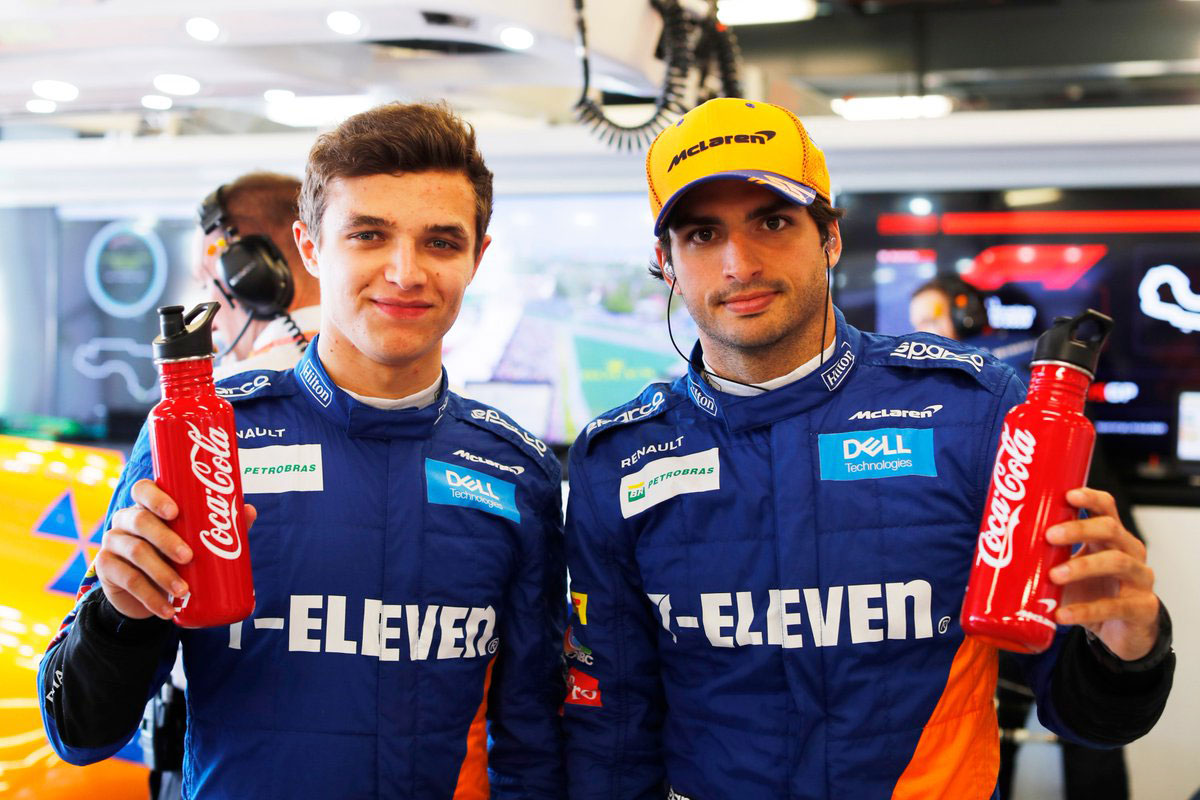 マクラーレン、コカ・コーラとのスポンサー契約を発表