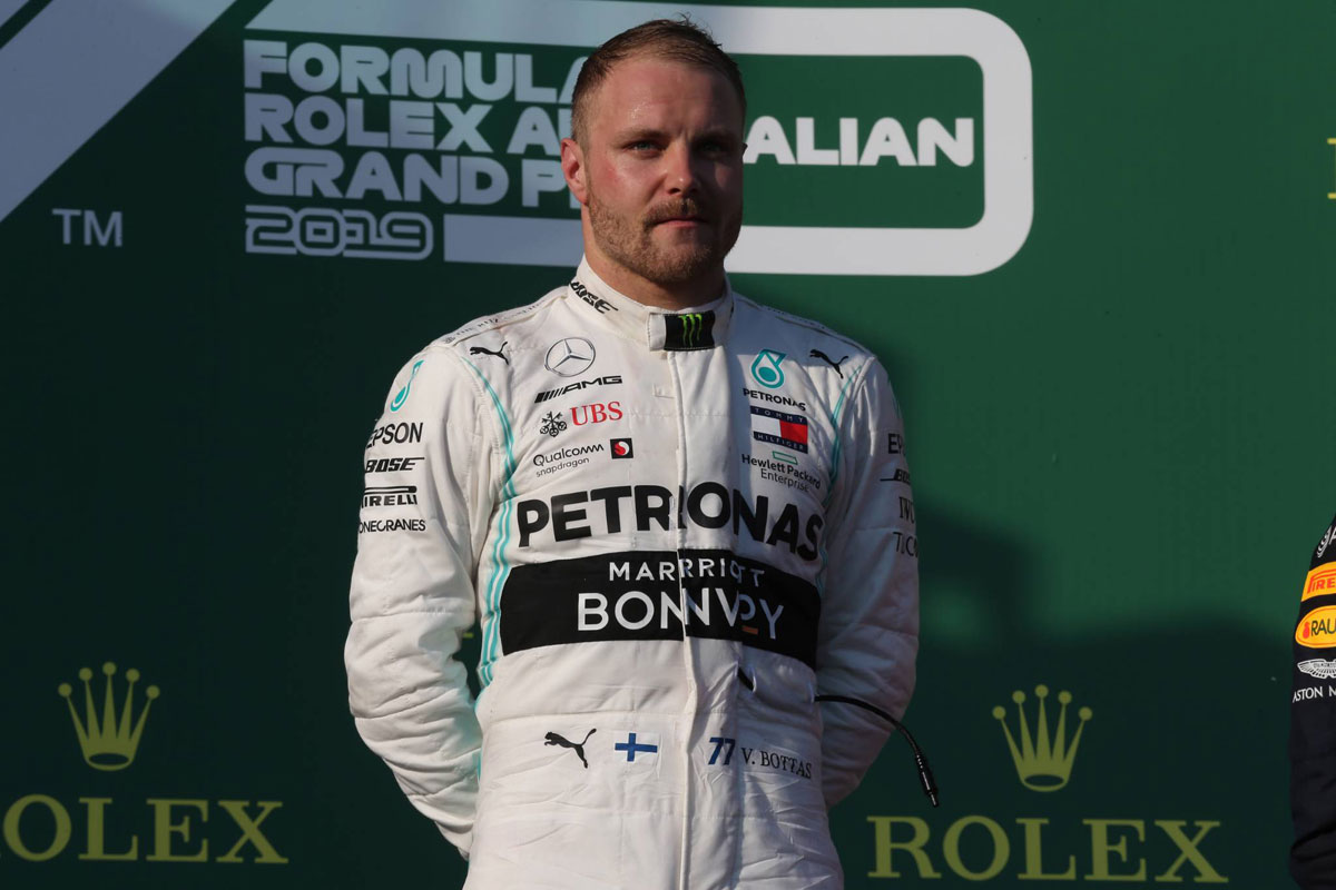バルテリ・ボッタス 「この勝利はチャーリー・ホワイティングに捧げる」