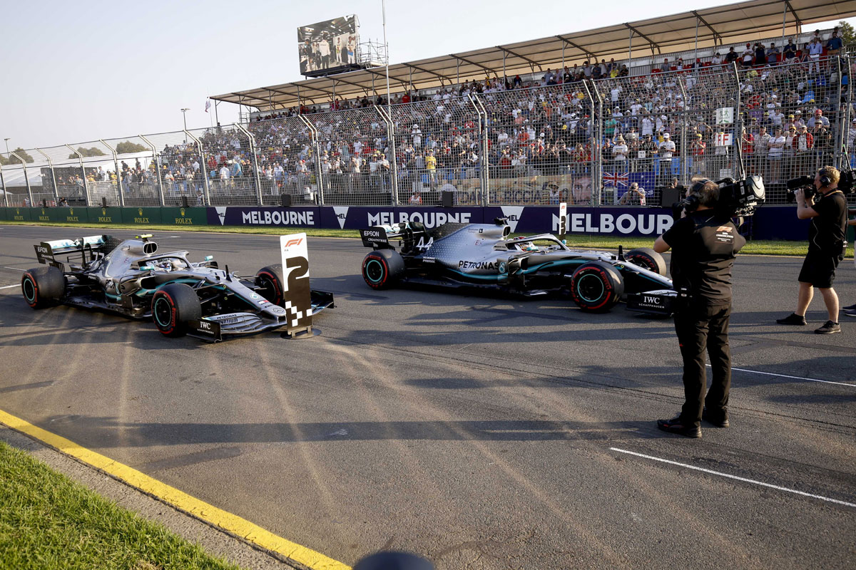 2019 F1オーストラリアGP | 決勝スターティンググリッド