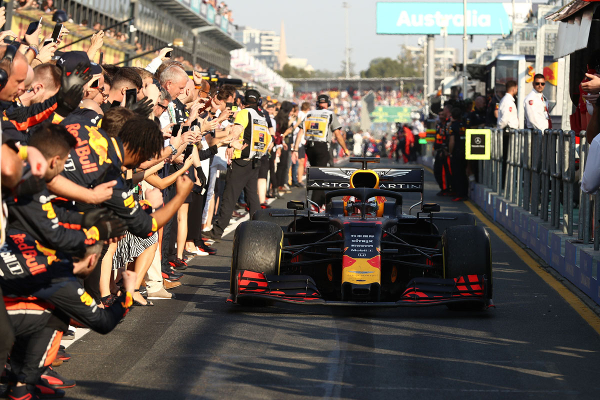 レッドブル・ホンダ：F1オーストラリアGP 決勝レポート