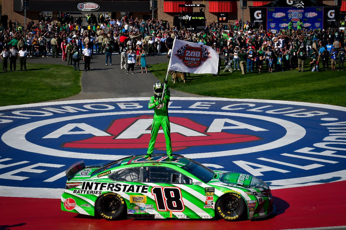 カイル・ブッシュ、NASCAR通算200勝達成！