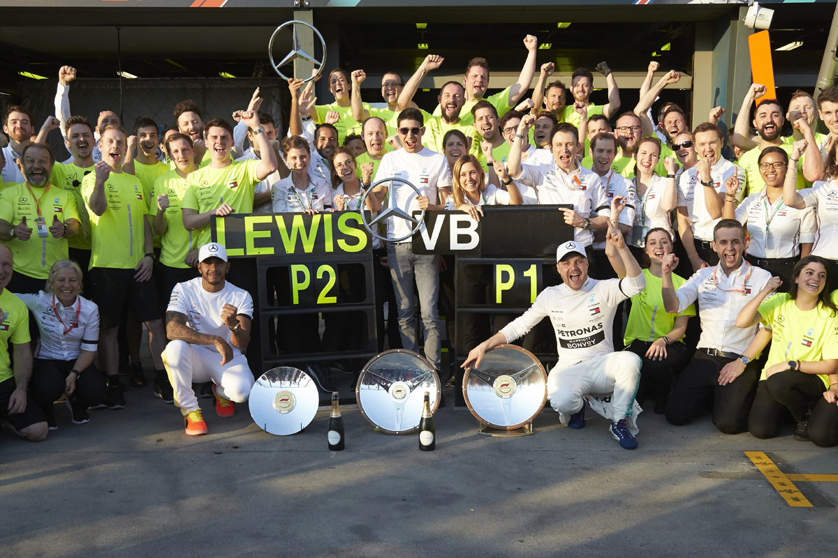 メルセデス：F1オーストラリアGP 決勝レポート