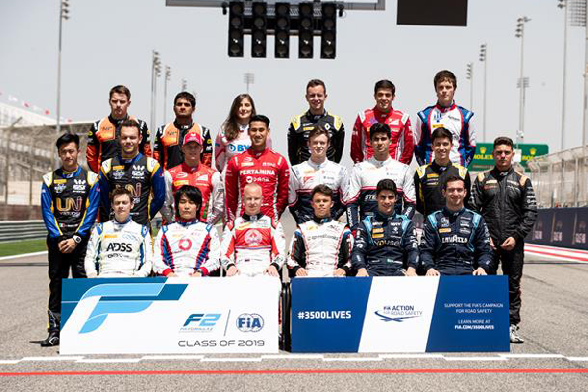 FIA F2 | 2019年 参戦チーム&ドライバー
