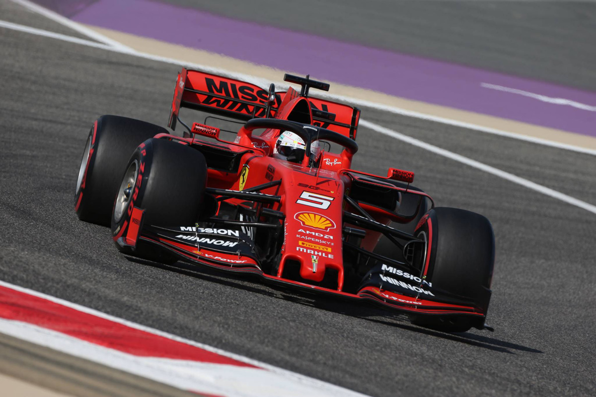 F1バーレーンGP FP2 結果：セバスチャン・ベッテルがトップタイム