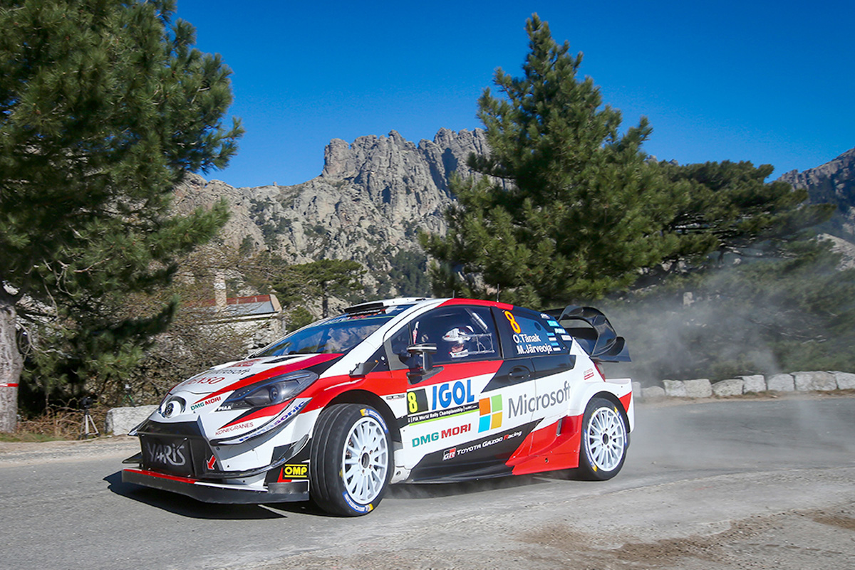 WRC | ラリー・フランス初日:トヨタのオット・タナックが総合2位