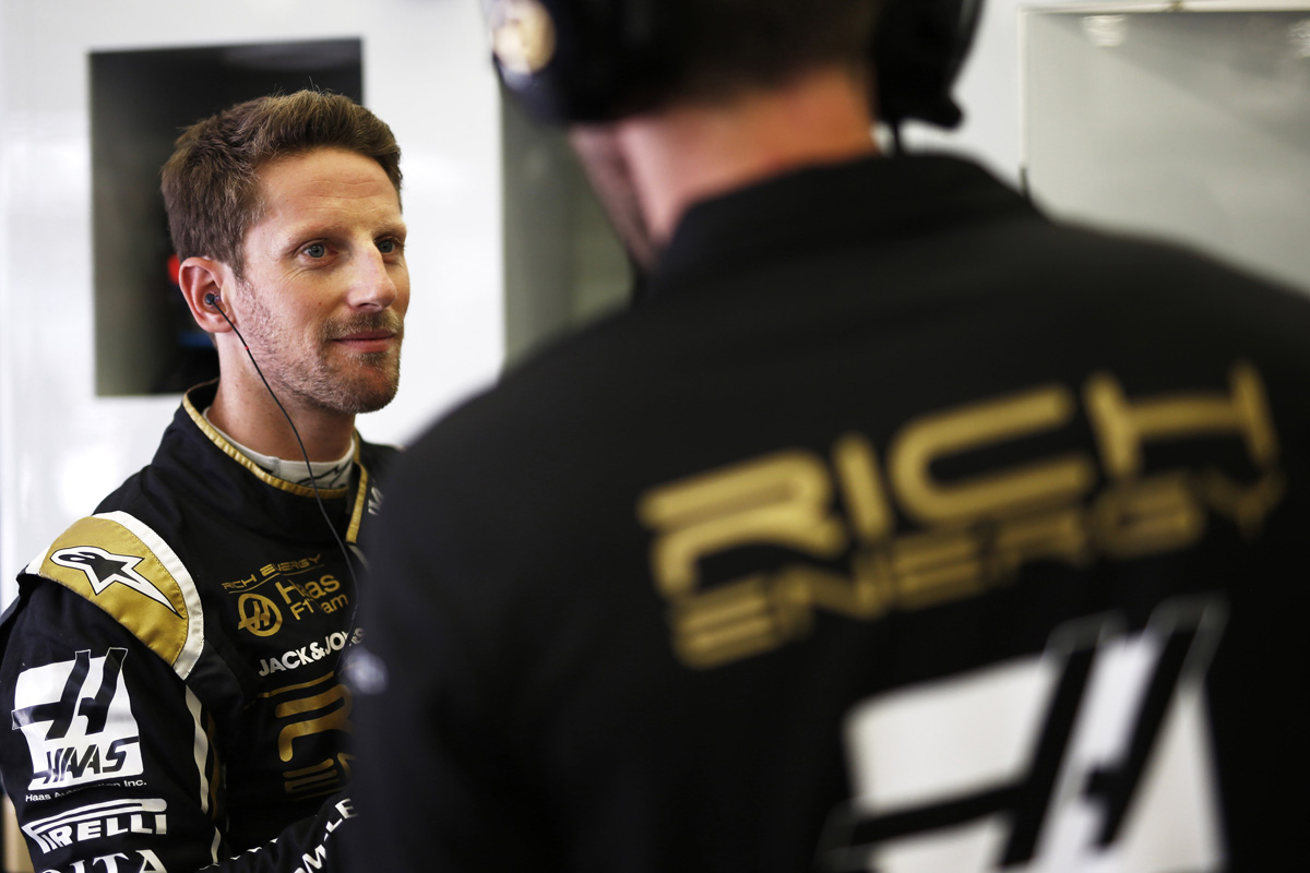 ロマン・グロージャン、予選での進路妨害で3グリッド降格ペナルティ