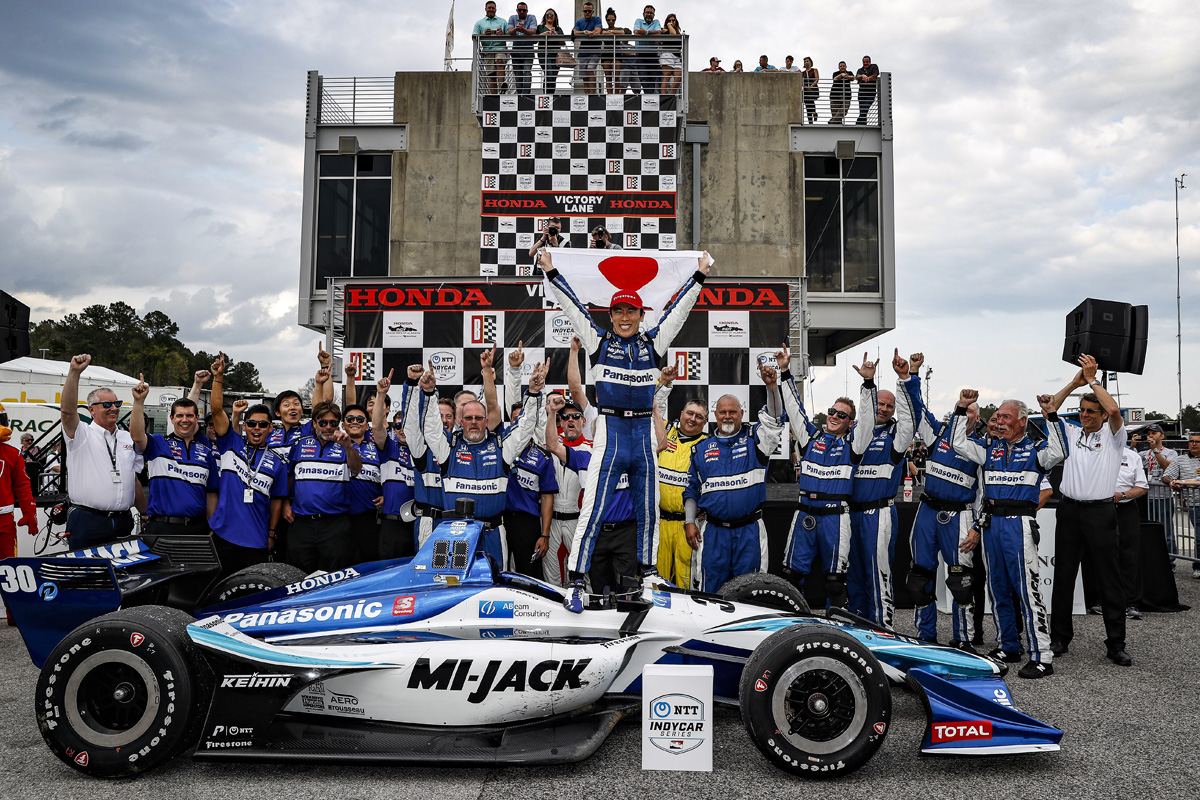 佐藤琢磨 | インディカー第3戦アラバマ 決勝レースレポート