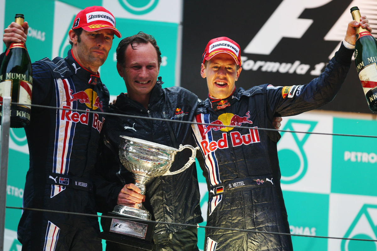レッドブル・レーシング、10年前の中国GPでのF1初勝利を振り返る