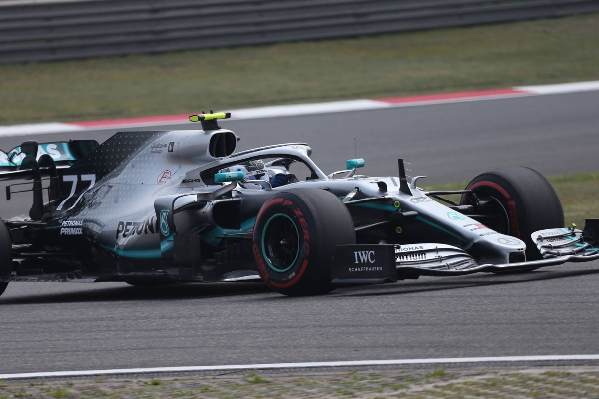 F1中国グランプリ FP2 結果:バルテリ・ボッタスがトップタイム