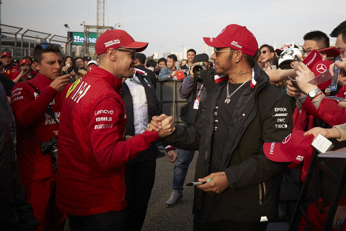 ルイス・ハミルトン 「F1中国GPではレッドブル・ホンダも除外できない」