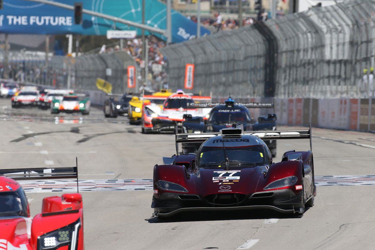 IMSA | マツダ：第3戦 ロングビーチ 決勝レースレポート