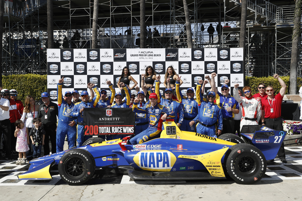 インディカー | ホンダ：第4戦ロングビーチ 決勝レースレポート