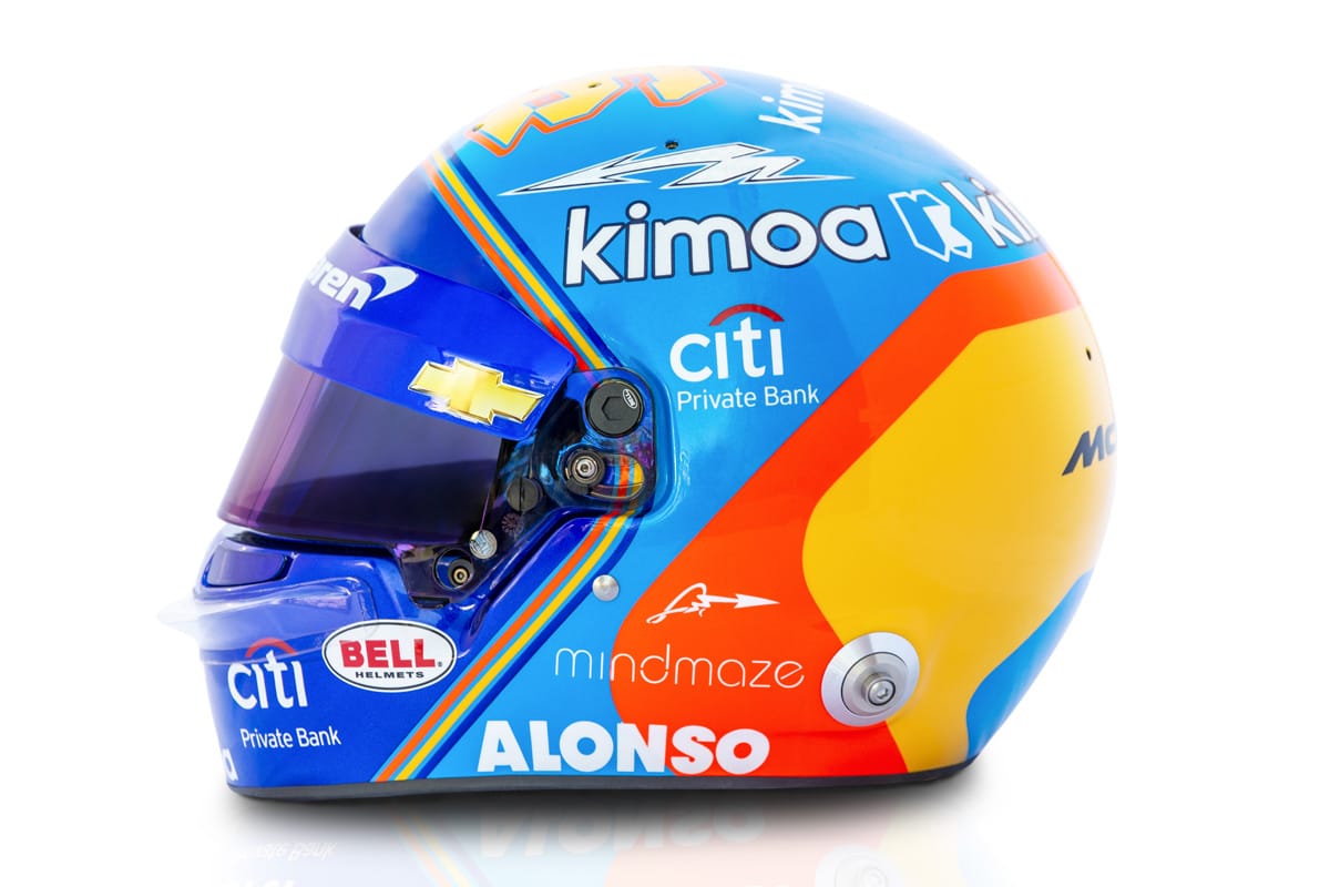 フェルナンド・アロンソ | インディ500 ヘルメット