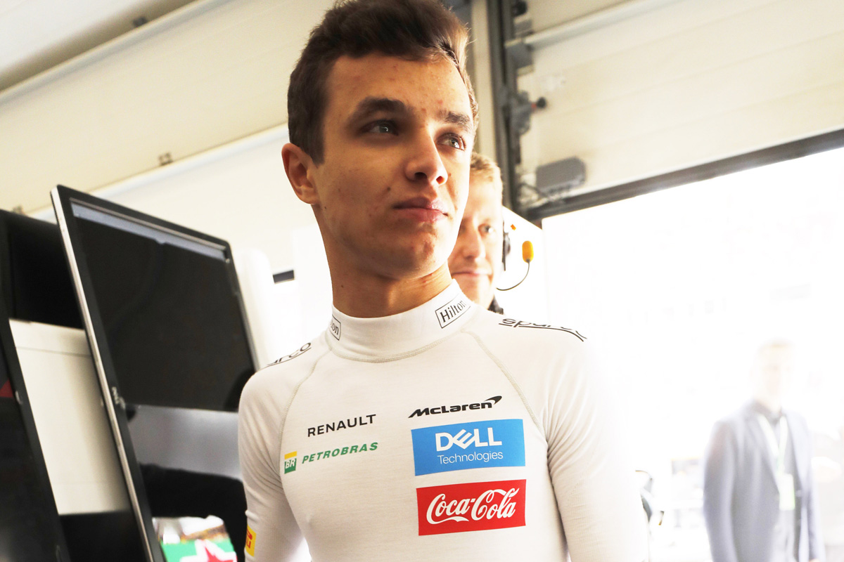 ランド・ノリス 「F1カーでバクーのロングストレートを走るのが楽しみ」