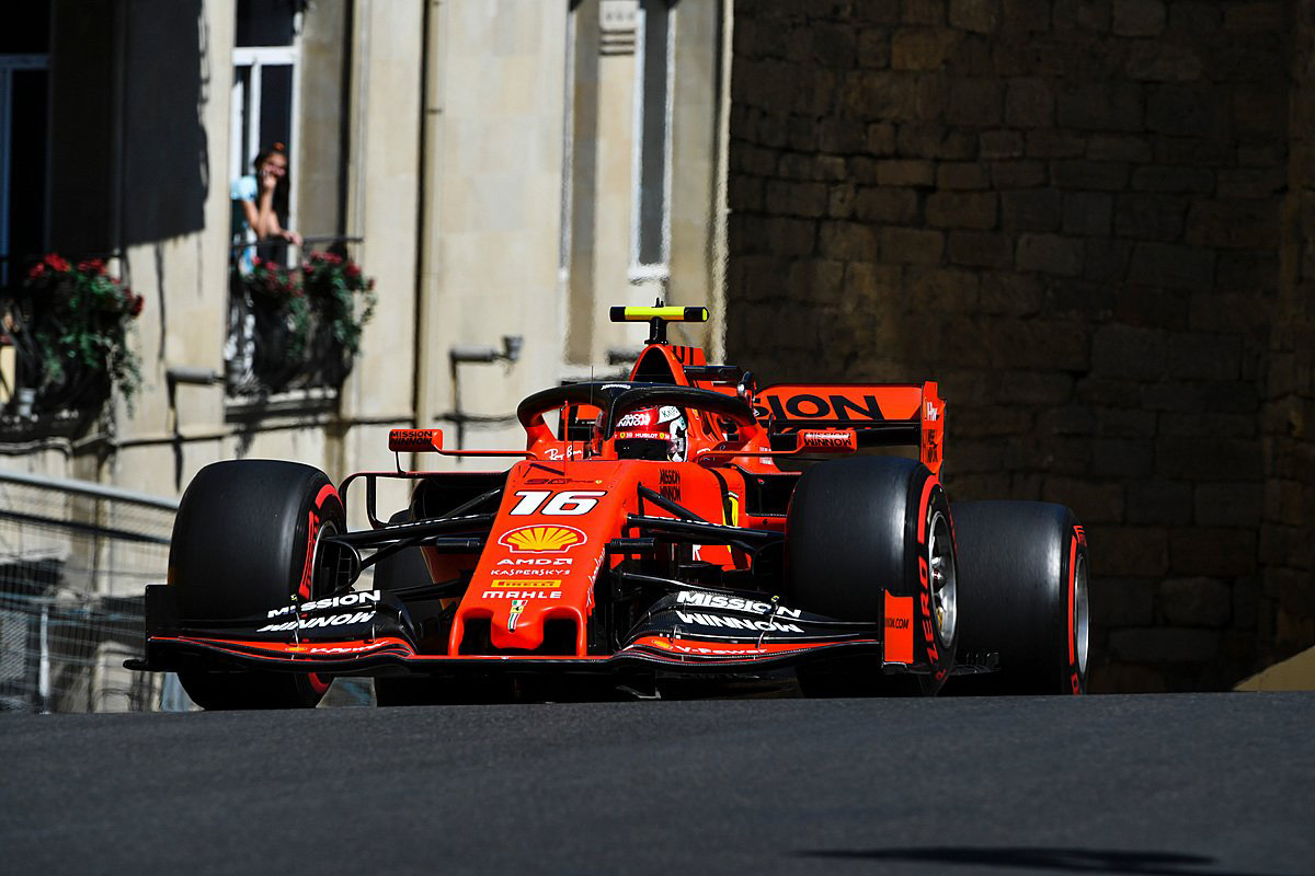 F1アゼルバイジャンGP FP3 結果:シャルル・ルクレールがトップタイム