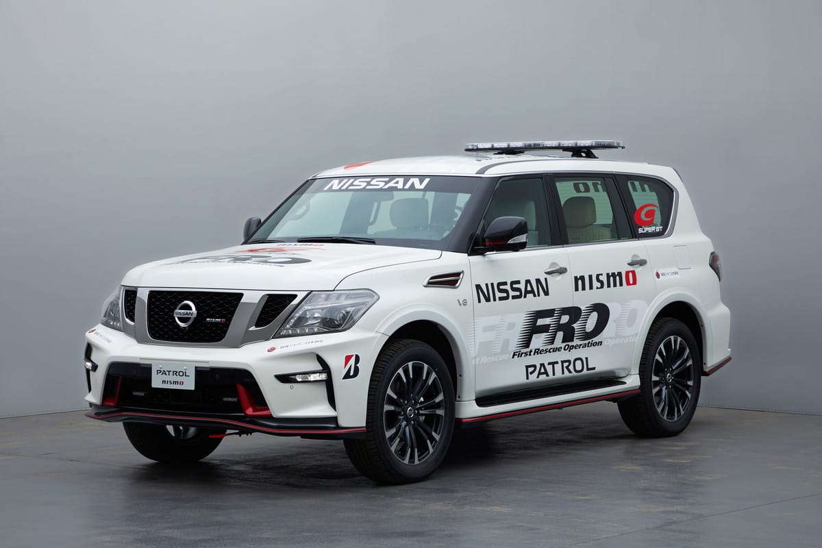 日産自動車、SUPER GTのFRO車両として「パトロールNISMO」を提供