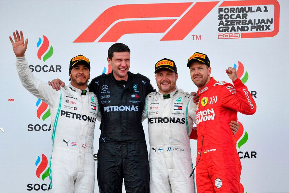 F1 アゼルバイジャンGP 決勝:トップ10ドライバーコメント