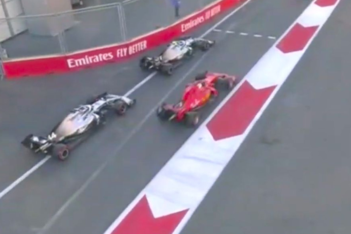メルセデス、バクーの予選でリスク覚悟の“ダミースタート”戦略