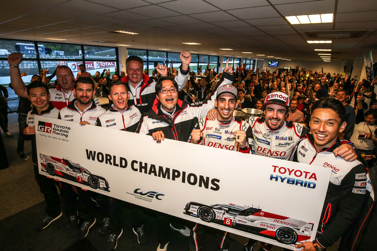 WEC | トヨタ、 8号車の勝利で2度目のチームタイトルを決める